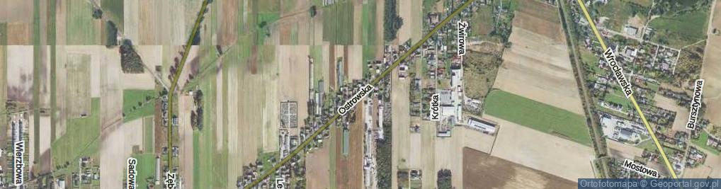 Zdjęcie satelitarne Ostrowska ul.